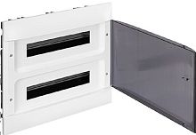 Бокс Legrand PractiboxS ЩРВ-П-36 (385x436x103мм) 2 ряда IP40 прозрачная дверца картинка 